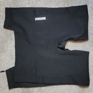NWT Gymshark origin sealess leggings- black marl
